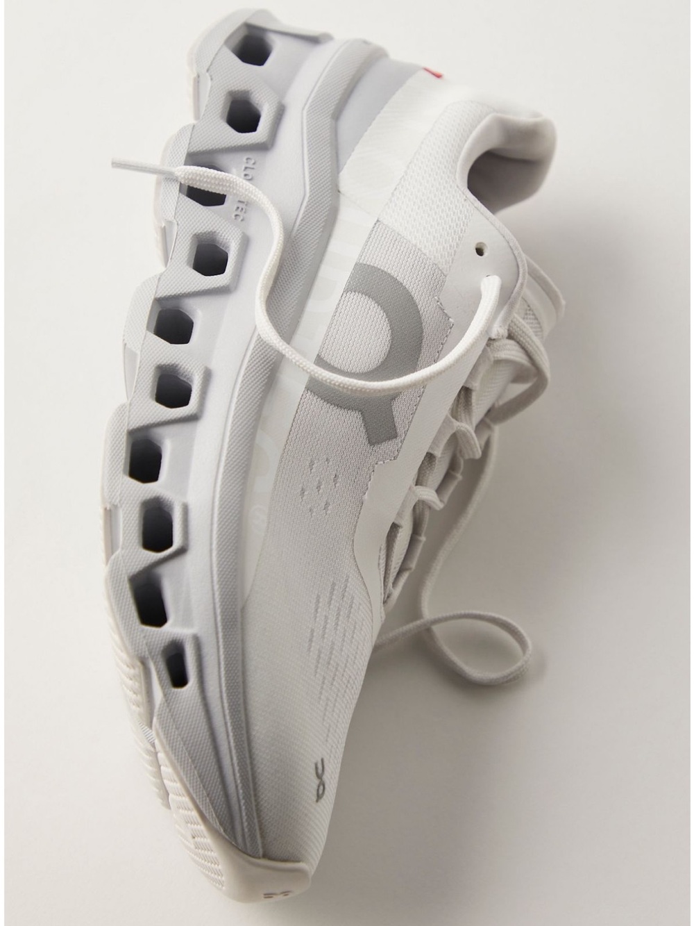 ON CLOUDMONSTER SNEAKERS WHITE GLACIER